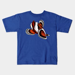 Orange ocellaris clownfish from behind Kids T-Shirt